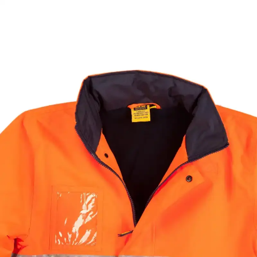 Picture of Winning Spirit, Mens Hi-Vis Long Line Safety Jacket